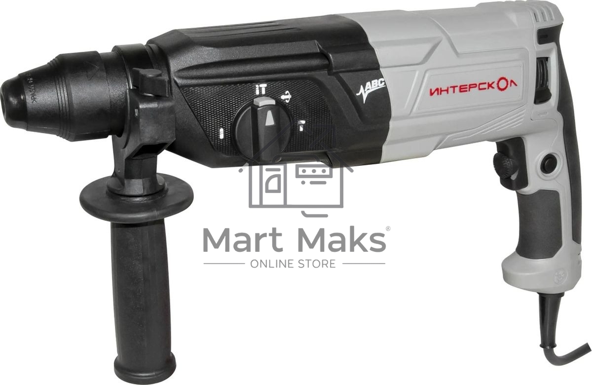 Перфоратор Интерскол П-32/1100АВС, SDS-plus, 1100 Вт, 3,4 Дж, от сети