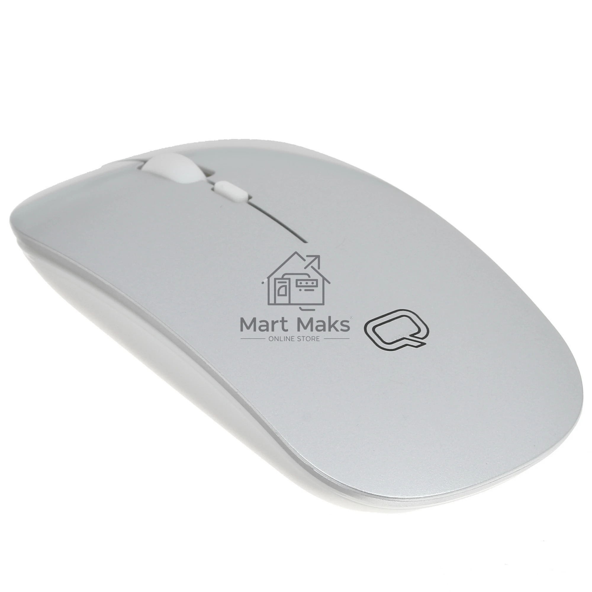 Комплект клавиатура+мышь Qumo Paragon K15/M21 беспроводной, USB, 1600 DPI, белый