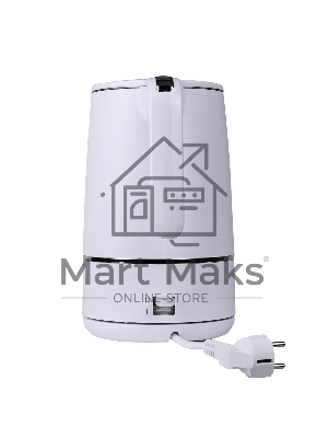 Чайник электрический Centek CT-1012 (белый) 1.5л, 2200Вт, двойные стенки, бесшовная колба, эффект термоса