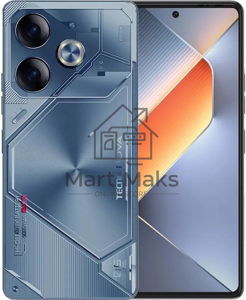 Смартфон Tecno POVA 6 LI7, 12/256Gb, синий