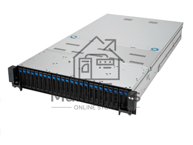 Серверная платформа Asus RS720A-E12-RS24U/10G/2.6kW/24NVMe/GPU