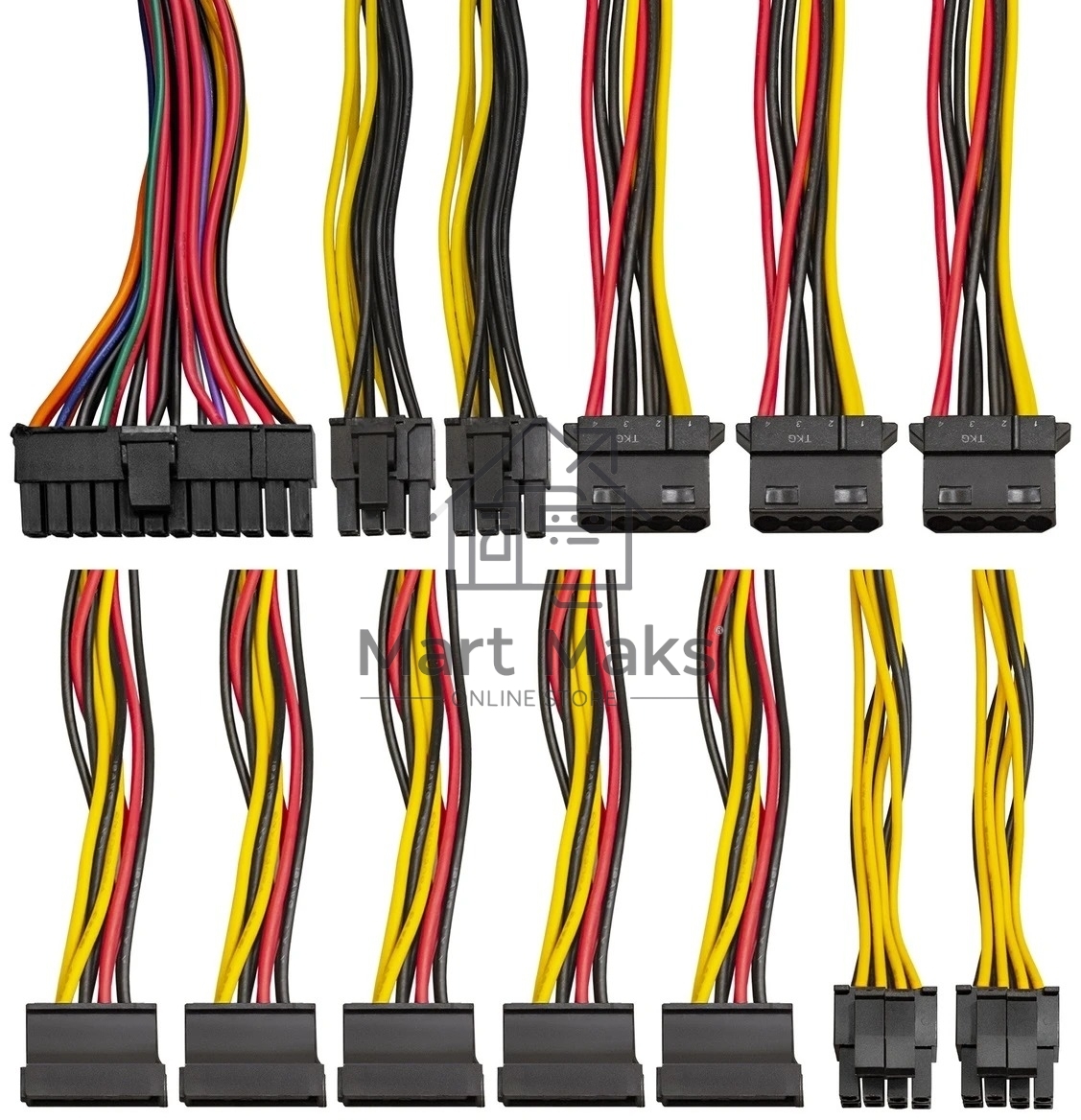 Блок питания ExeGate UN800, 800W, (ATX, SC, 12cm fan, 24pin, 2x(4+4)pin, 2xPCI-E, 5xSATA, 3xIDE, кабель 220V 1,8м с защитой от выдергивания)
