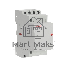 Контактор модульный YON max типа MCE 4P 25A 240В 4НО YON MCE-25-40-A240