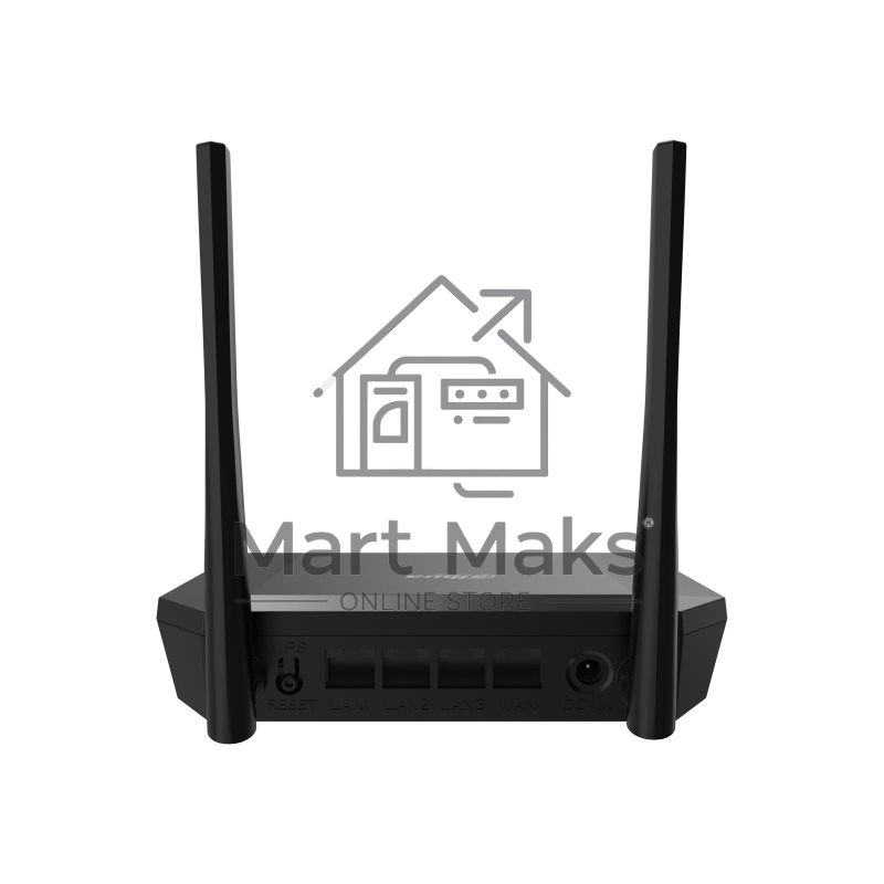 Беспроводной роутер DAHUA DH-N3 1x10/100Мбит/с WAN; 3x10/100Мбит/с LAN; 2.4ГГц: 802.11 b/g/n 300 Мбит/с