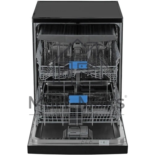 Посудомоечная машина Beko BDFN25521B, черная, 59.8 см, 15 компл., 44 дБ, класс A