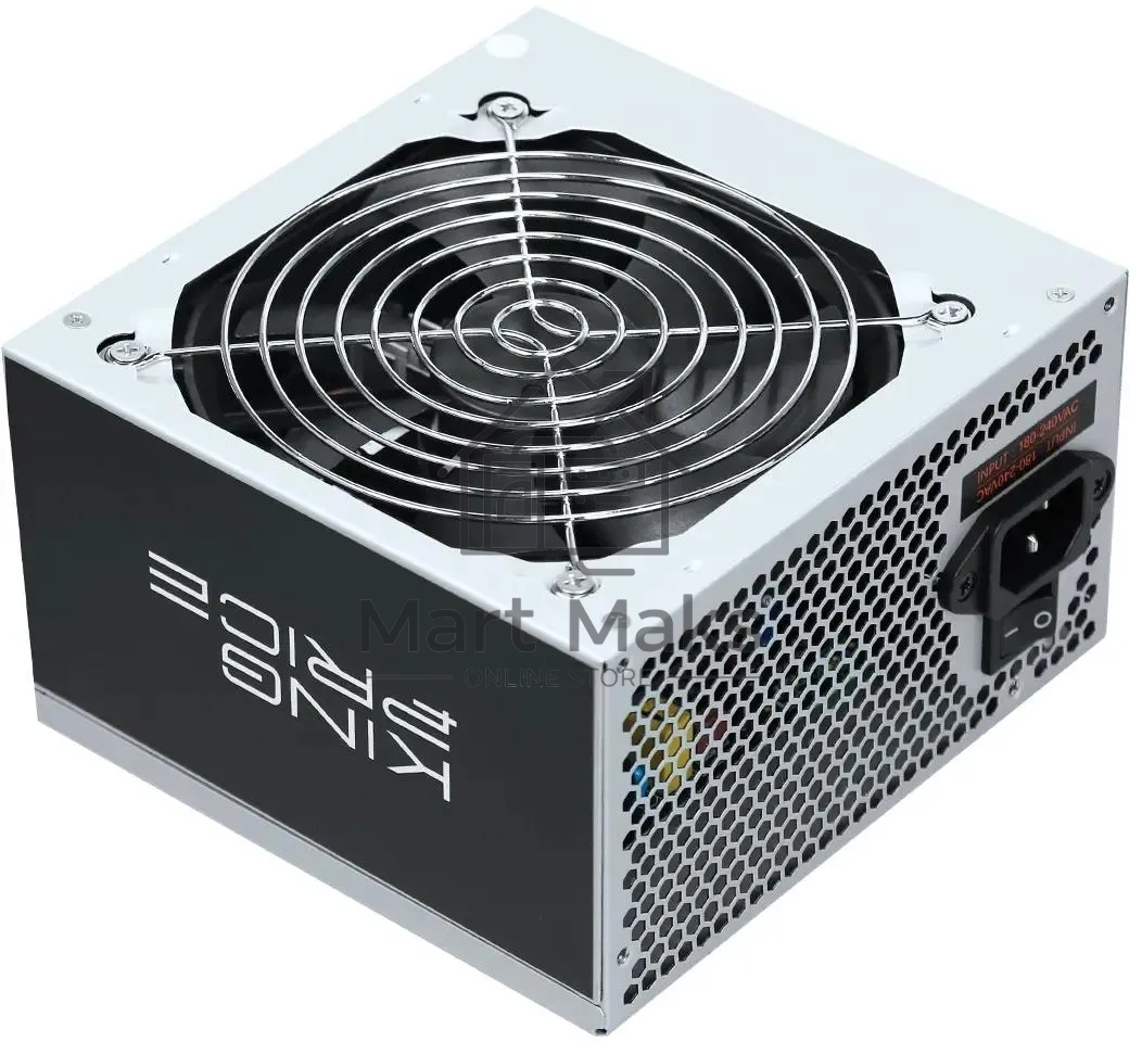 Блок питания KingPrice KPPSU400 ATX 400W (20+4pin) 120mm fan 3xSATA