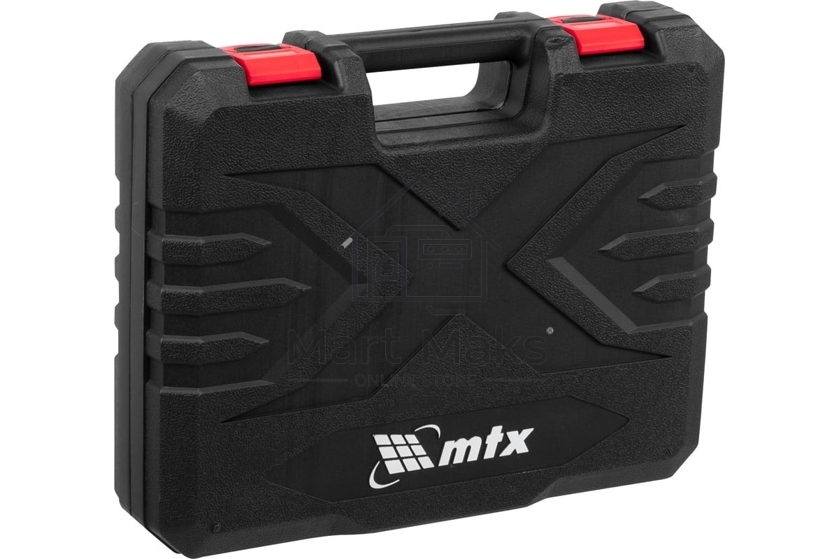 Дрель-шуруповерт аккумуляторная MTX MCDL-12-02, Аккумуляторная, 12В, 2 АКБ, Кейс