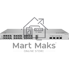 Коммутатор Huawei S220S-26PN4JX, 24×PoE+ (22×1G + 2×2.5G Combo RJ45) + 2×10G SFP+ + 2×2.5G SFP (Combo), управляемый