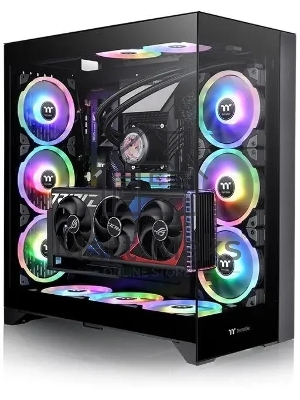 Компьютерный корпус Thermaltake CTE E660MX черный без БП E-ATX 13x120мм 11x140мм 2xUSB3.0 audio bott PSU