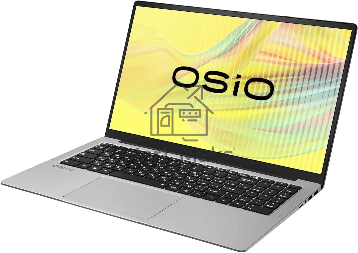 Ноутбук Osio FocusLine F160a-008 серый Ryzen 7 5700U 16Gb SSD512Gb 16.1