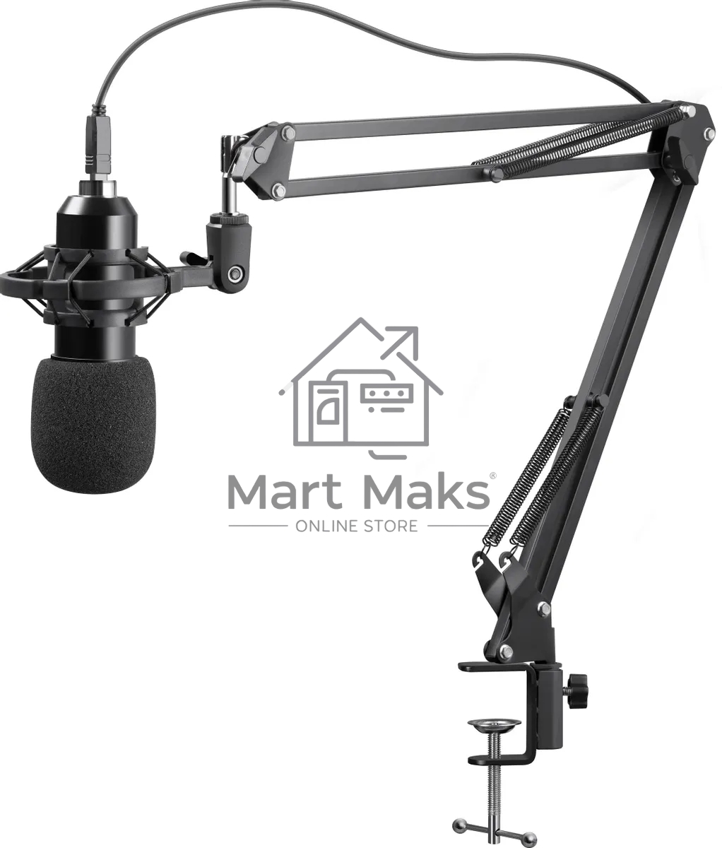 Микрофон DEFENDER (64645) Space GMC 450 USB, стойка, провод 1.5 м