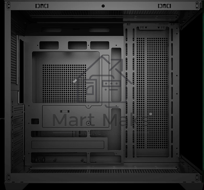 Корпус без блока питания PCCooler C3T700 BK, Midi-Tower, TG, no fans, 1xUSB-A 3.0 + 1xUSB-A 2.0 + 1xUSB-C, ATX, mATX, mITX черный