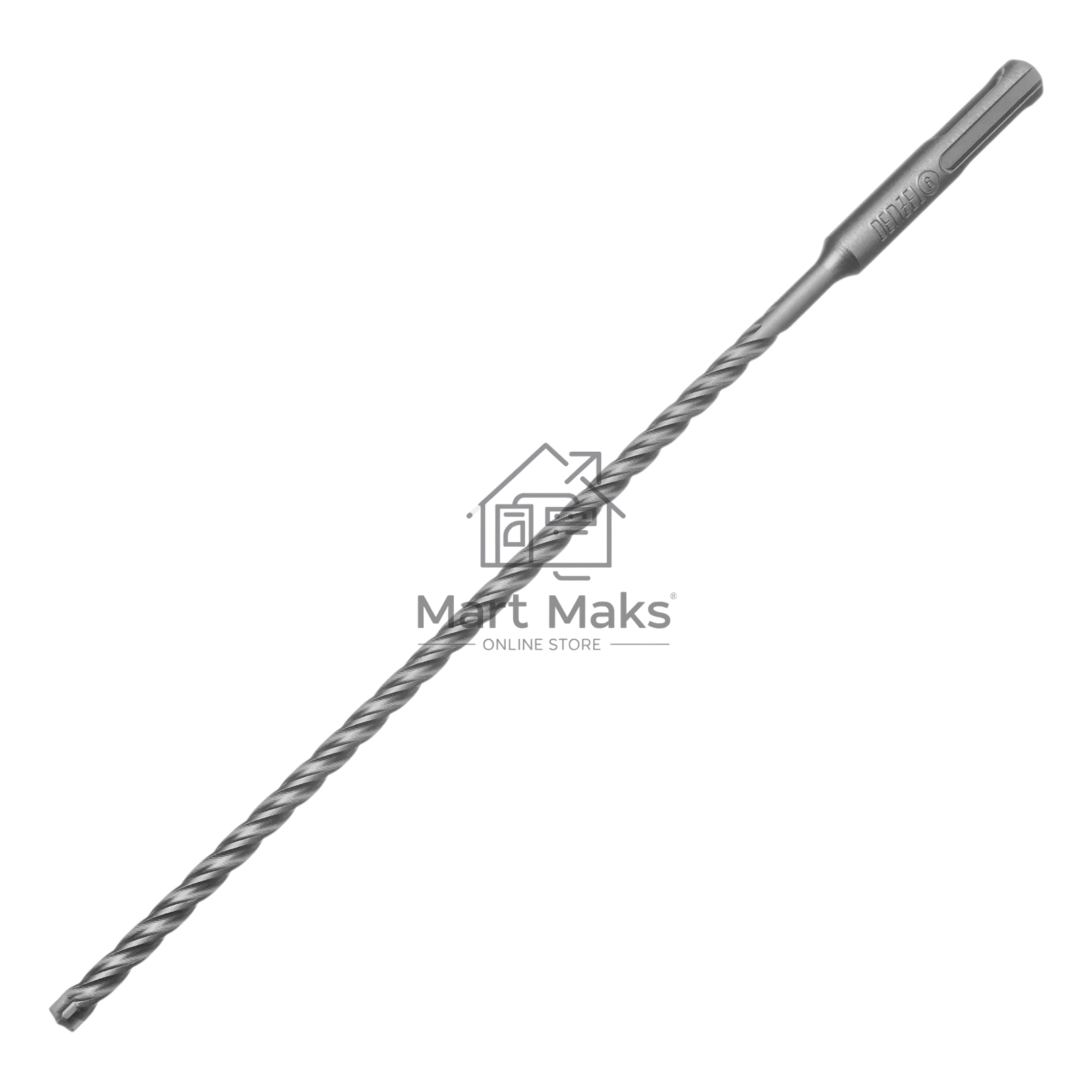 Бур по бетону Denzel цельная крестовая пластина, 6x265 мм, SDS PLUS