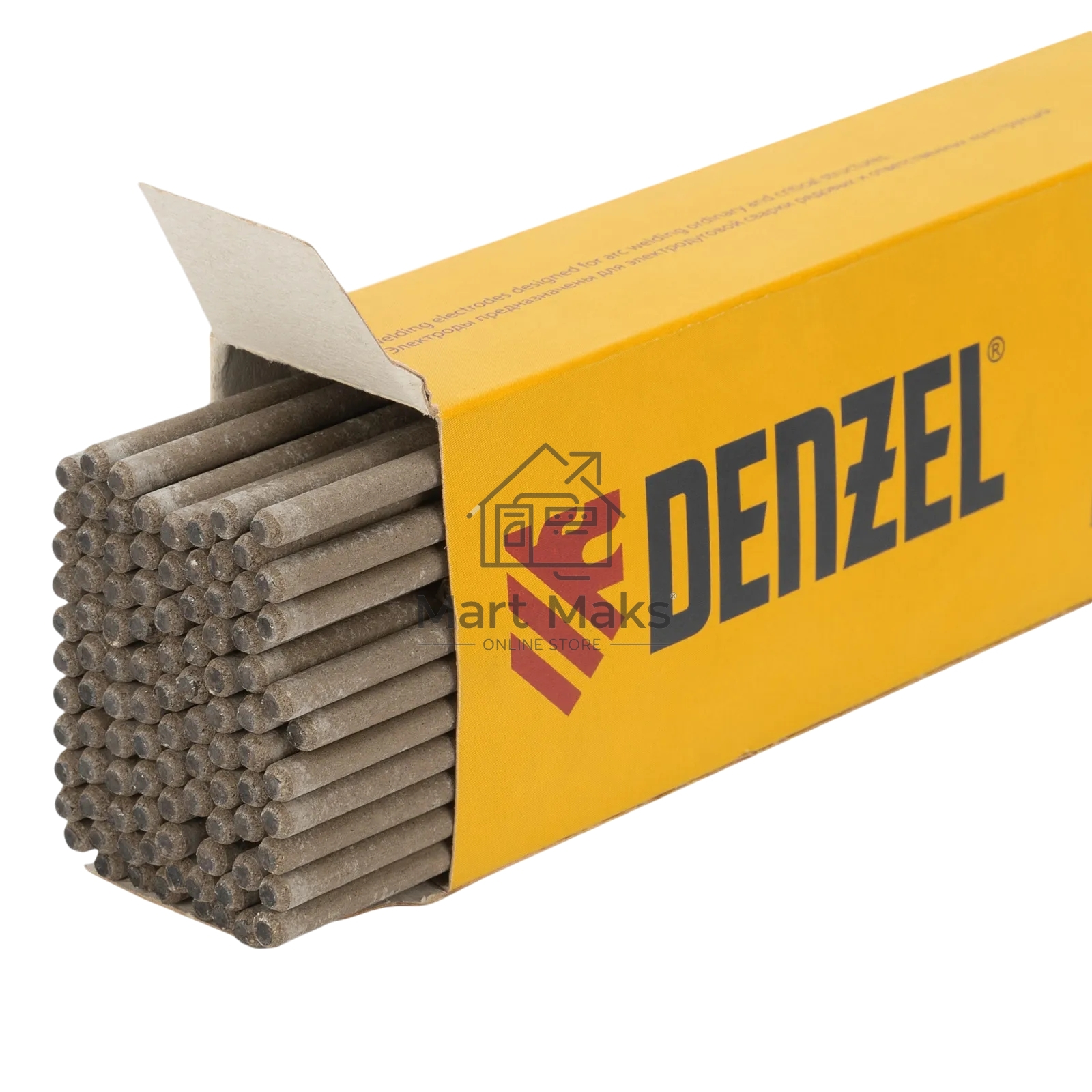 Электроды Denzel DER-13/55 диам. 3 мм, 2,5 кг., основное покрытие