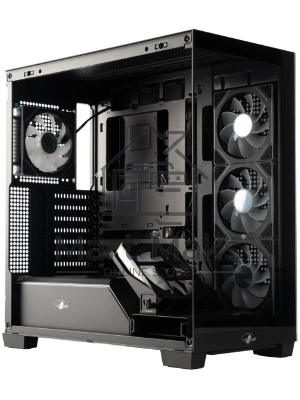 Корпус eATX Eurocase M9 Max-Fish tank M9 MAX 2ARGB 3_0_2 BLACK черный