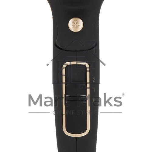 Фен Zelmer TRAVEL ZHD8321 черный/золотистый, 1600 Вт, компактный