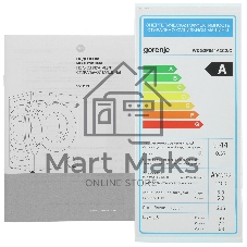 Стиральная машина Gorenje WDG2P854A3C2/C, белая, загрузка фронтальная 8 кг, 1400 об/мин, класс A