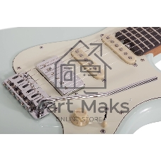 Электрогитара SCHECTER NICK JOHNSTON TRAD-HSS A. FROST - электрогитара 6-струнная. 22 лада, корпус: ольха, гриф: обоженный клен, накладка черное дерево, на болтах, звукосниматели: HSS Schecter Diamond '78, 2x Schecter Diamond Nick Johnston Single Coil, р