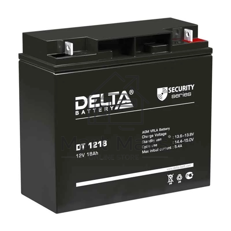 Батарея Delta DT 1218 (12V, 18Ah)