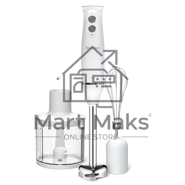 Блендер погружной Blackton Bt HB421PS White. блендер+миксер+измельчитель Мощность:700 Вт