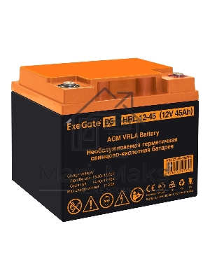 Комплект Источник бесперебойного питания EX296004RUS + батарея 45Aч EX285666RUS 4шт (инвертор, синус, для котла, настенный) ExeGate FineSine SX-5000.LCD.AVR.2SH.T <5000VA/3500W, чистая синусоида, цветной LCD-дисплей, AVR, 2*Schuko+клеммы, линейно-интеракт