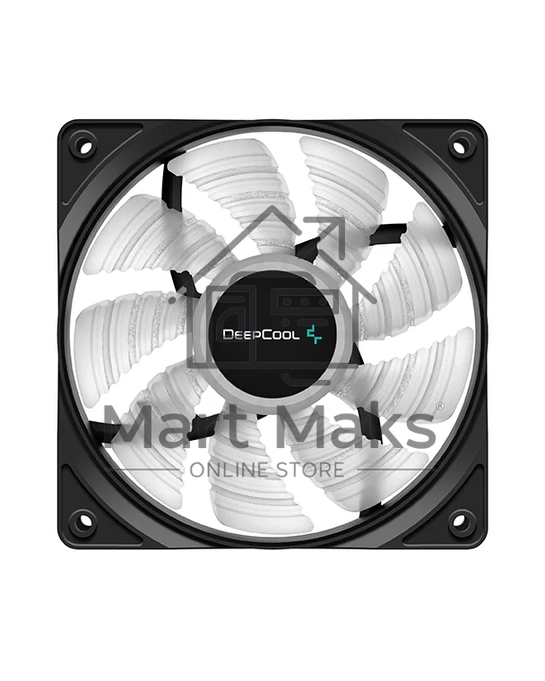 Вентилятор для корпуса DEEPCOOL RF120R черный, 120 мм, 1300 об/мин, 21.9 дБ, 3 pin