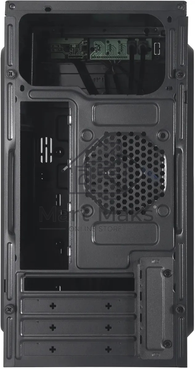Компьютерный корпус Digma DCC-MN303 черный без БП mATX 1x80mm 2x120mm 1xUSB2.0 1xUSB3.0 audio