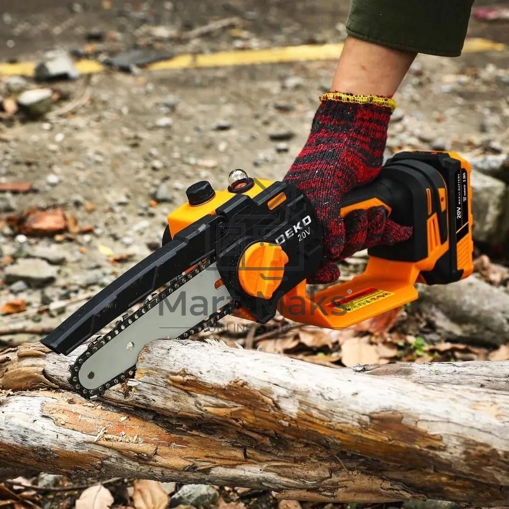 Пила цепная аккумуляторная DEKO DKCHS 20-6 PRO, 4
