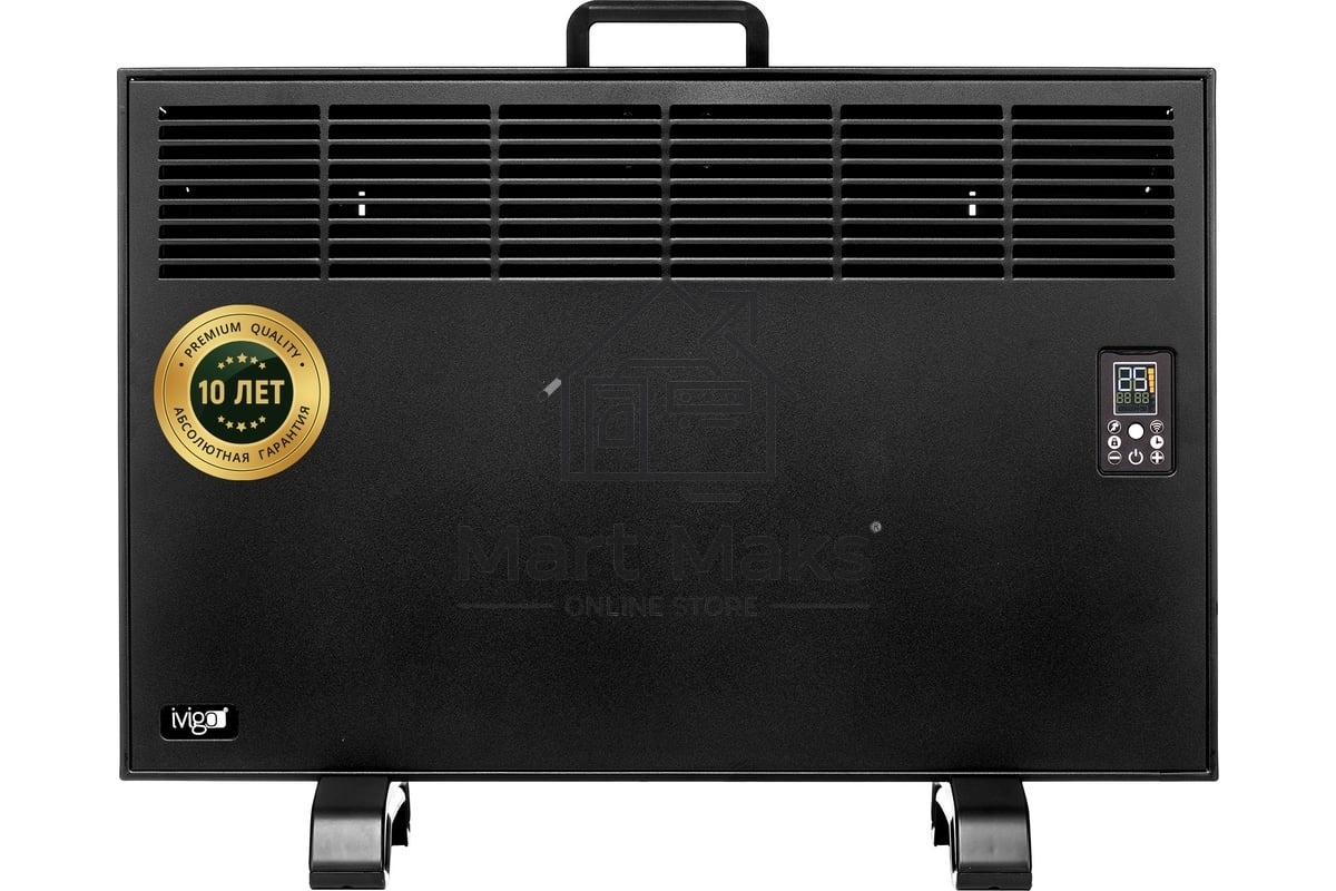 Электрический конвектор iVigo EPK4570P10 Черный, WI-FI