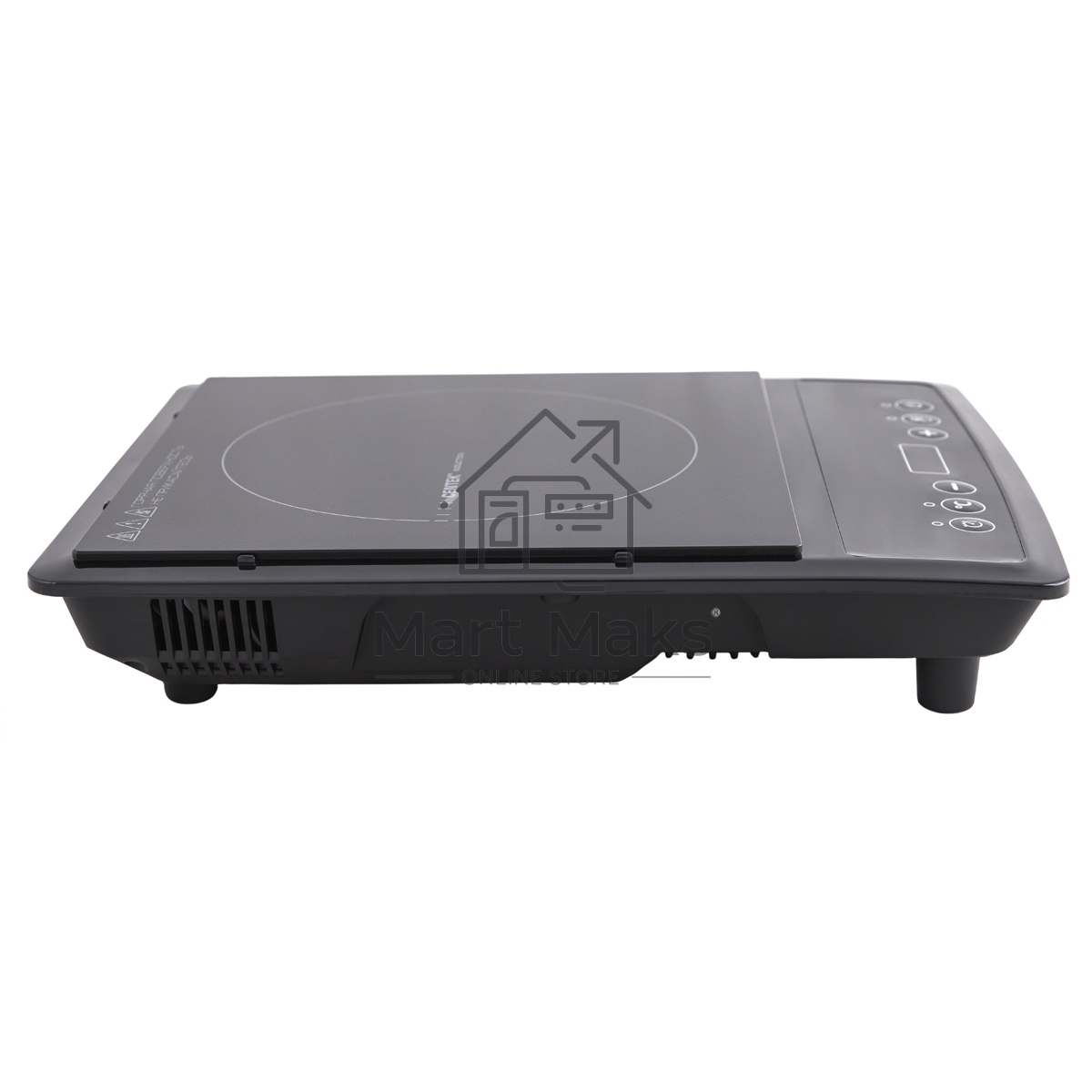 Плита настольная электрическая Centek CT-1518 чёрный, 2 кВт, индукция, конфорки - 1, стеклокерамика, сенсор