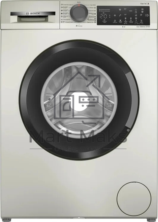 Стиральная машина Bosch WLZ2420SME серый, загрузка фронтальная 8 кг, 1200 об/мин, класс A+++