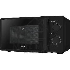 Микроволновая печь OASIS MW-70RB черный, 20 л, 700 Вт, переключатели — поворотный механизм