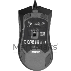 Мышь проводная A4Tech Bloody P90s черный, 8000 dpi, USB, кнопки - 8