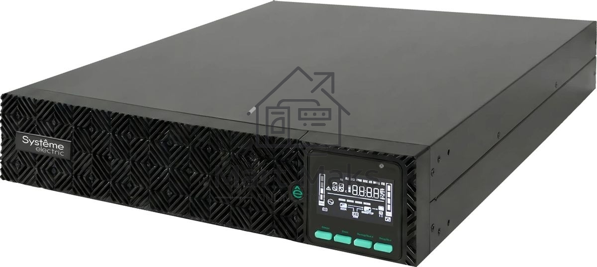 Источник бесперебойного питания Systeme Electriс SRV SRVSE1KRXLIG2 / 1000 ВА / 1000 Вт / 8 x IEC 320 C13