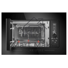 Микроволновая печь встраиваемая Maunfeld JBMO820GB01 черный, 20 л, 1080 Вт, переключатели - сенсор/поворотный механизм