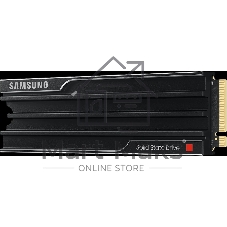 Накопитель SSD 1Tb Samsung 9100 PRO, M.2, PCI-E 5.0 x4, TLC 3D NAND R/W - 14800/13400 Mb/s с радиатором