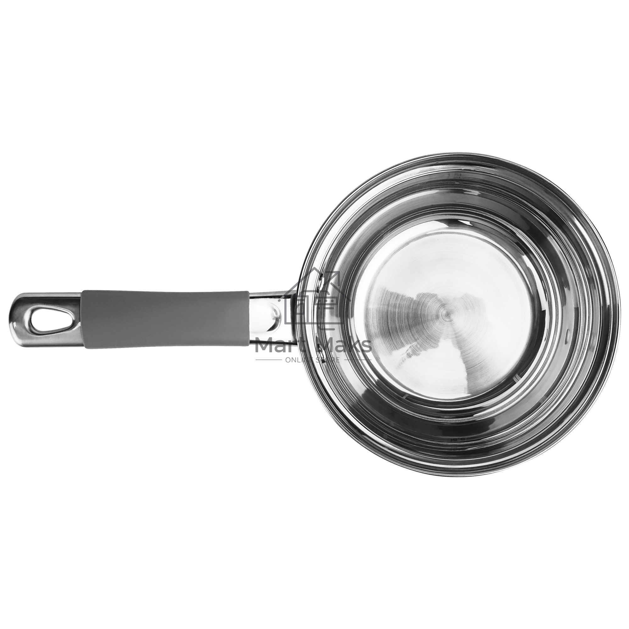 Сотейник LARA LR03-47 2.1 л, с крышкой, 16 см, нержавеющая сталь