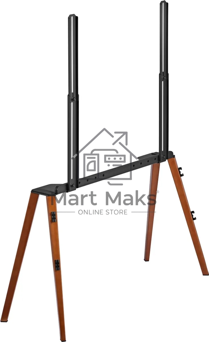 Подставка для телевизора Cactus CS-ST3646BKWN черный/орех, 49