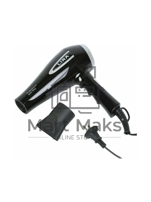 Фен LIRA LR 0706 черный, 2200 Вт