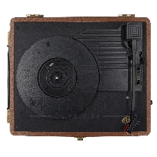 Проигрыватель винила RITMIX LP-100 Brown leather