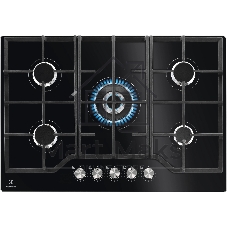 Газовая варочная поверхность Electrolux KGG75362K, 5 конфорок, закаленное стекло, 10900 Вт