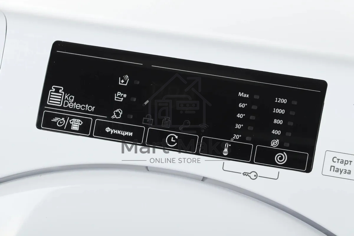 Стиральная машина Candy Smart Pro CSO 129T3/1-07 белый, загрузка фронтальная 9 кг, 1200 об/мин., класс: А