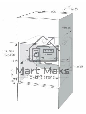 Духовой шкаф Weissgauff EOM 741 PDB Black Edition