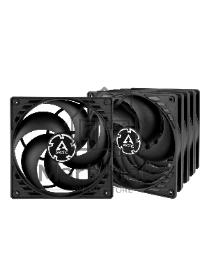 Вентилятор для корпуса Arctic P14 Value Pack черный, 140 мм, 1700 об/мин, 24.5 дБ, 3 pin