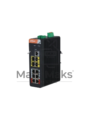 Коммутатор Dahua DH-IS4410-6GT-120 6G 4SFP 6PoE 120W управляемый