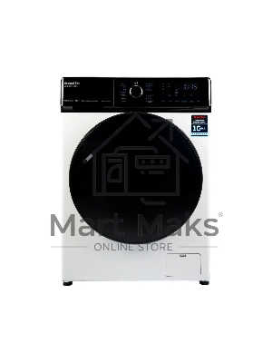 Стиральная машина Smile SWMSW12W1400 белый-черный, загрузка фронтальная 12 кг, 1400 об/мин, класс: А+++