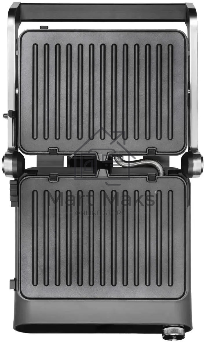Гриль Redmond SteakMaster GM-303 cерый, 2200 Вт, дисплей, таймер, антипригарное покрытие