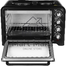 Мини-печь Hyundai MIO-HY098 42л. 1600Вт черный