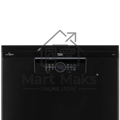 Посудомоечная машина Beko BDFN25521B, черная, 59.8 см, 15 компл., 44 дБ, класс A