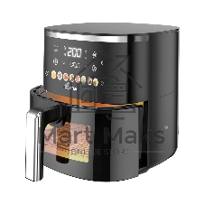 Аэрогриль Centek CT-3106 черный, 1750 Вт, 6,5 л, сенсор, 8 программ